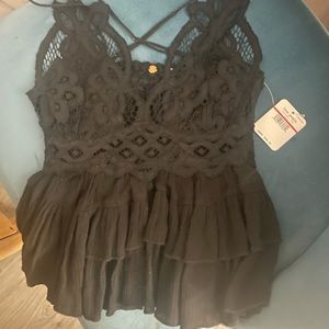 Free People lace tank